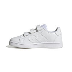 Zapatillas Adidas Advantage Niños Blanco Velcro