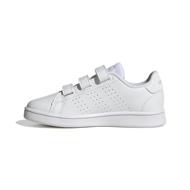 CHAUSSURE ADIDAS ADVANTAGE BLANC scratchs