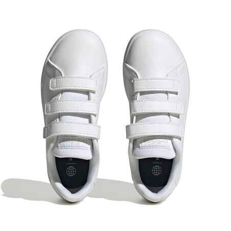 Kids' Trainers Advantage Rip-Tabs - White