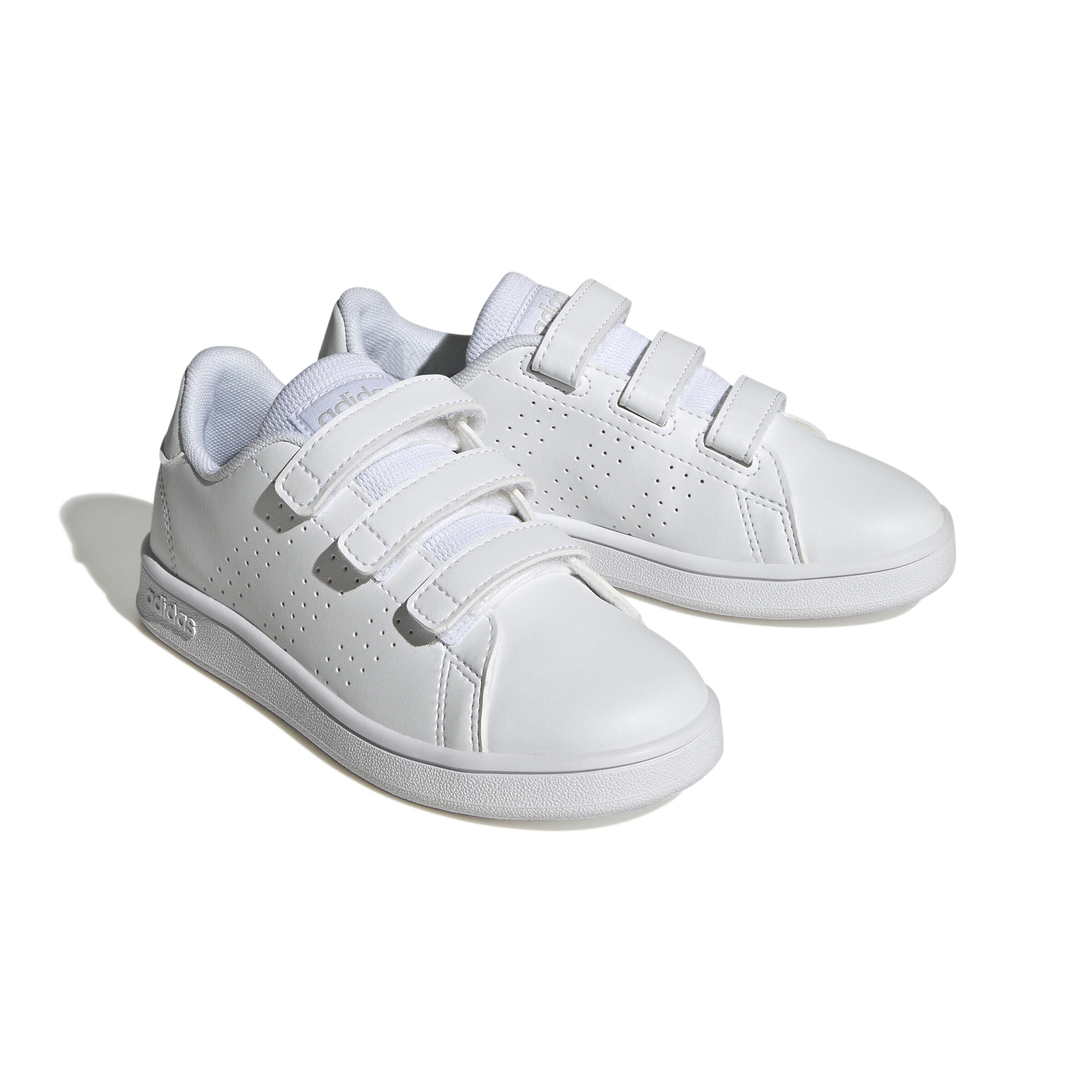 SHOES ADIDAS ADVANTAGE BLANC scratchs