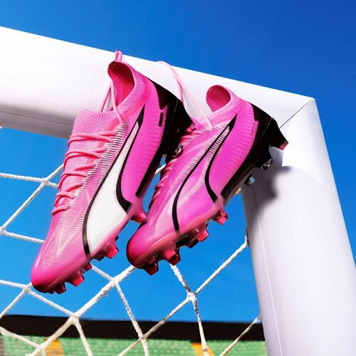 Chaussures de football Adulte - PUMA ULTRA Match FG/AG Rose
