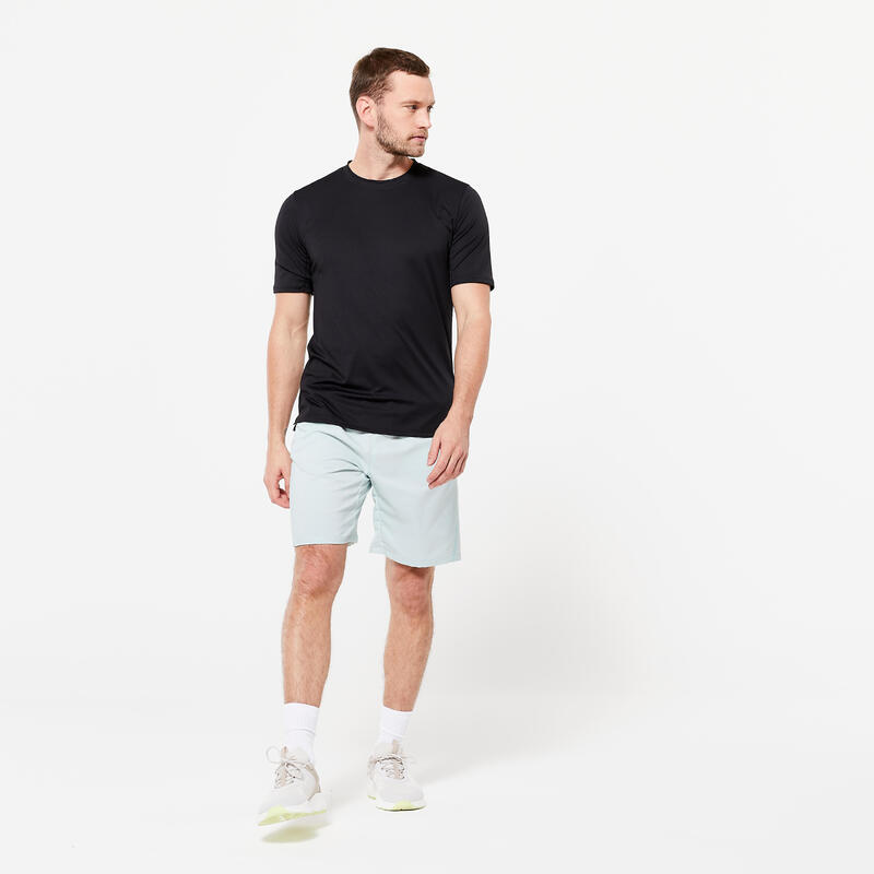 Shorts Herren Reissverschlusstaschen - Essential grün