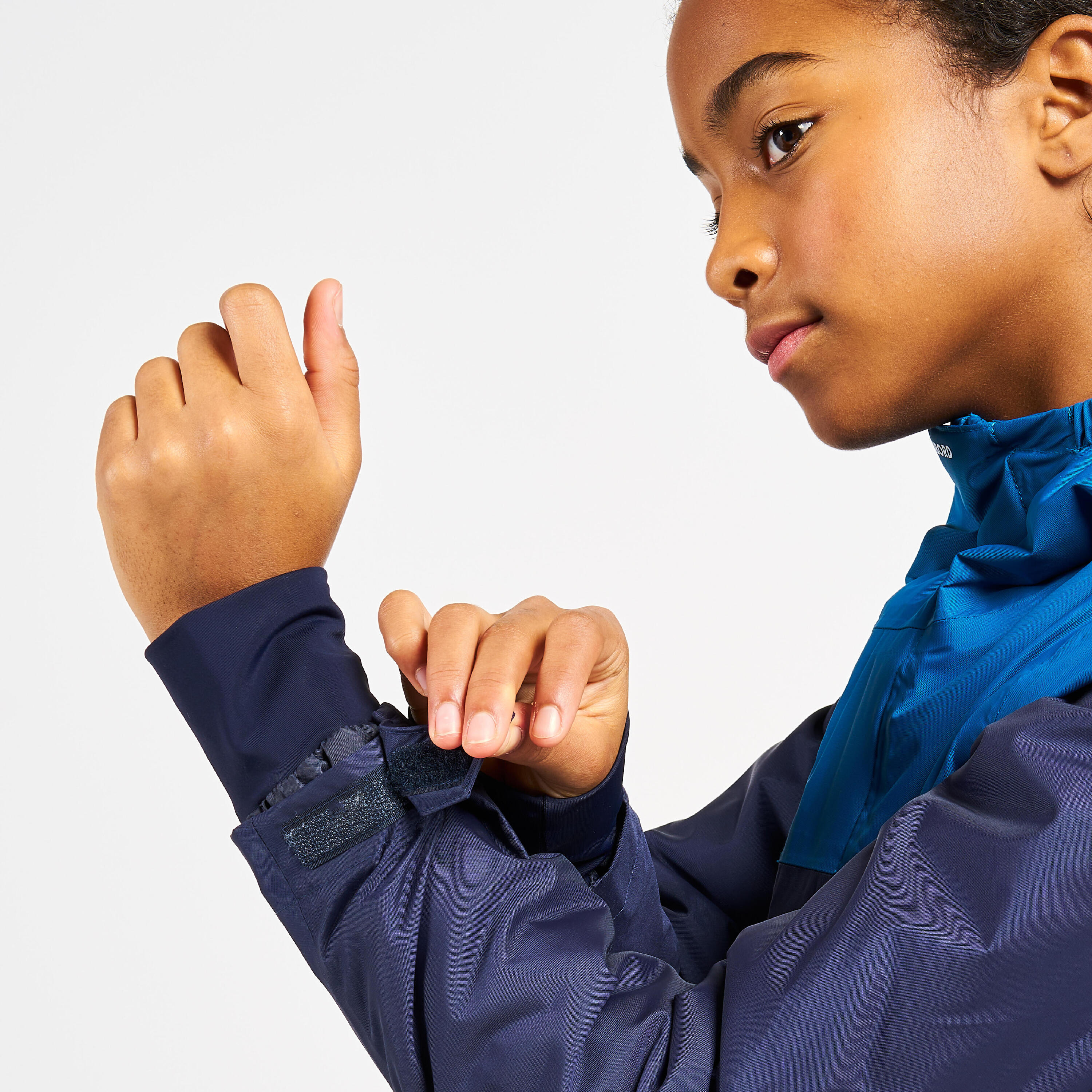 Warme en waterdichte zeiljas Sailing 100 voor kinderen 11/13