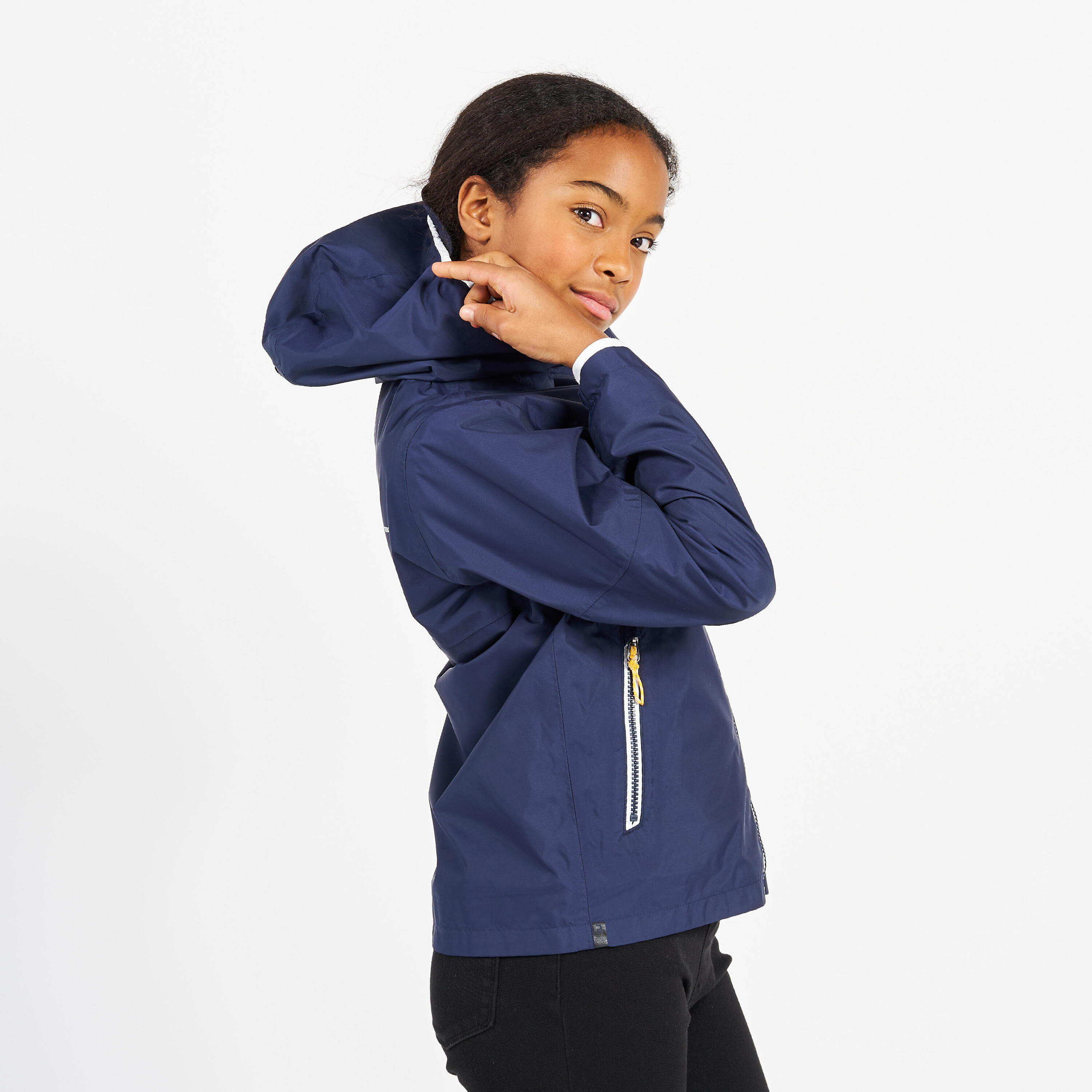 Kid's Waterproof Sailing Jacket 100 - Navy 3/18