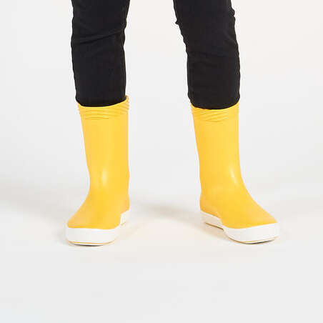 Botte de pluie enfant 100 jaune