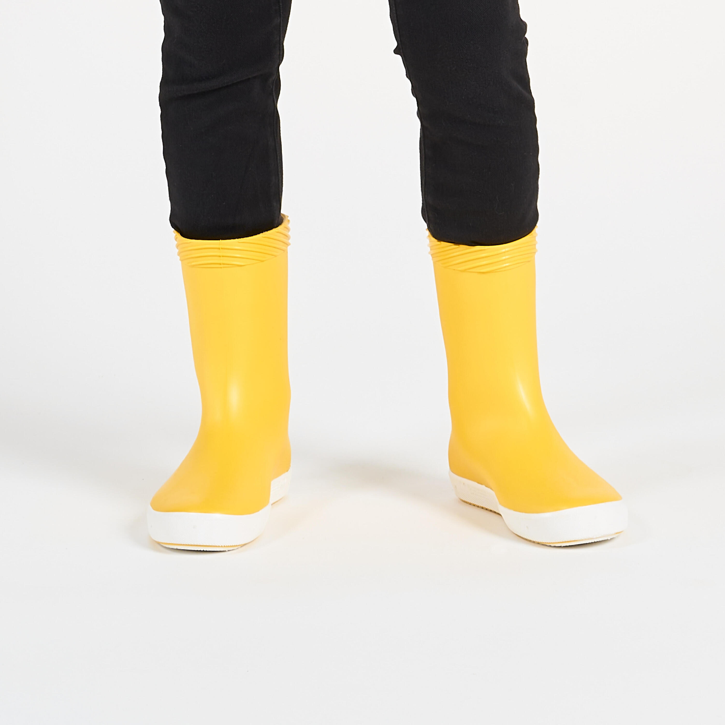 Kid's Rain Boot 100 yellow 2/11