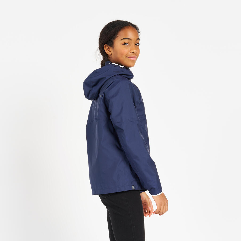 Kid’s Waterproof Sailing Jacket 100 Navy