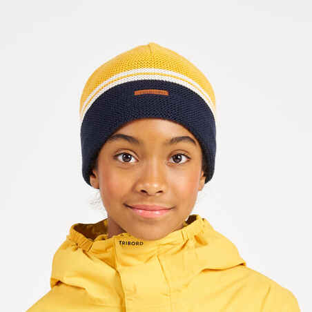 Kids' sailing windbreaker warm hat SAILING 100
