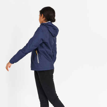 Kid's Waterproof Sailing Jacket 100 - Navy