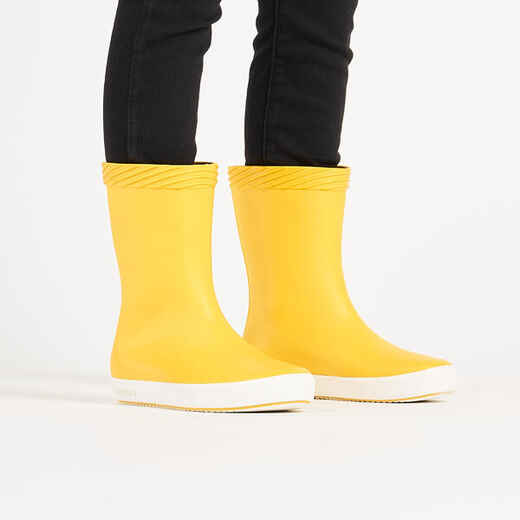 
      Vaikiški nuo lietaus saugantys batai „100“, geltoni
  