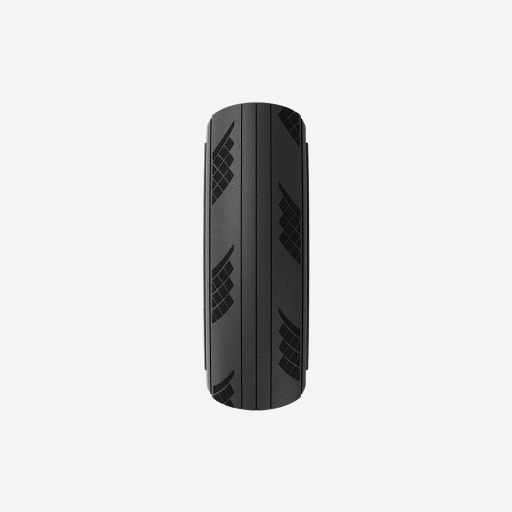 Buitenband racefiets, Zaffiro IV 700x23 zwart draadband ETRTO 23-622 2/2