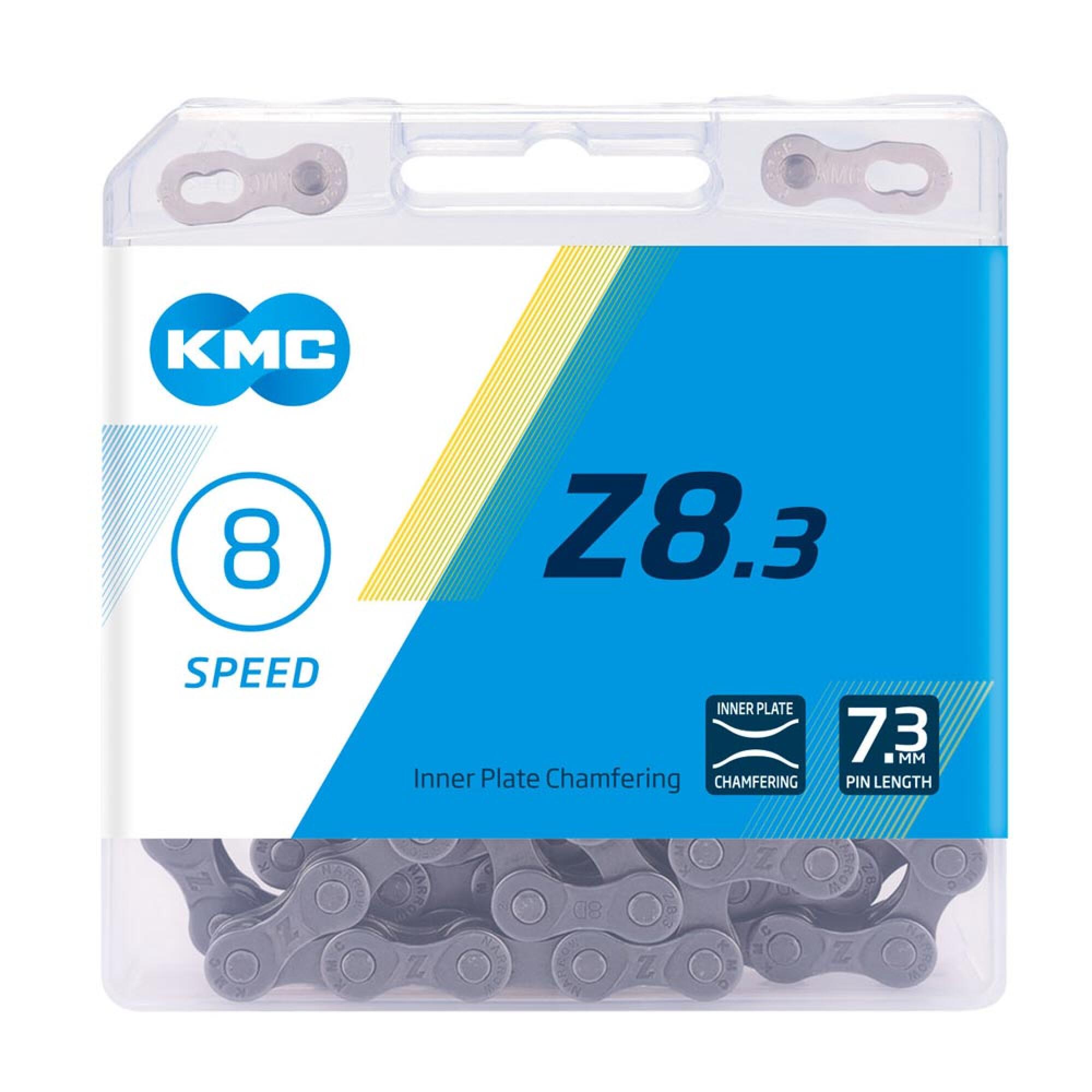 KMC 5-8 Speed Bike Chain Z8 7.3mm 114 links 1/3