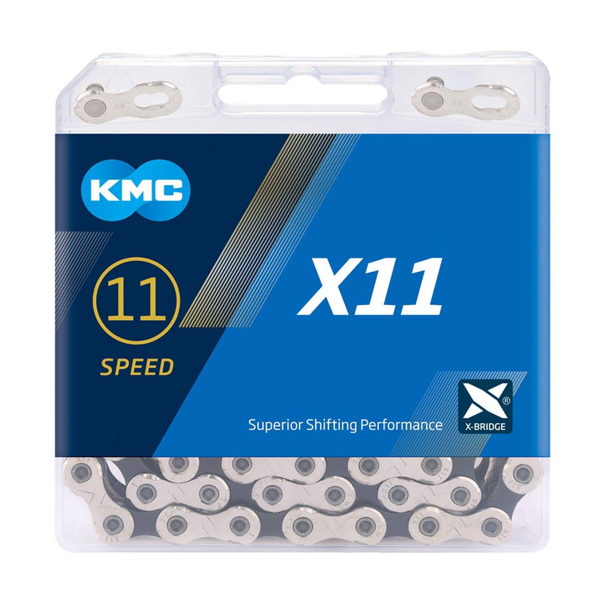 KMC 11 Speed Bike Chain X11 114 links 1/2