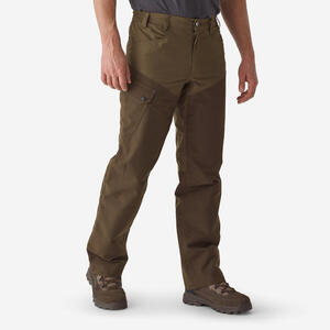 Pantalón De Caza Hombre Solognac 520 Bosque Impermeable Resistente