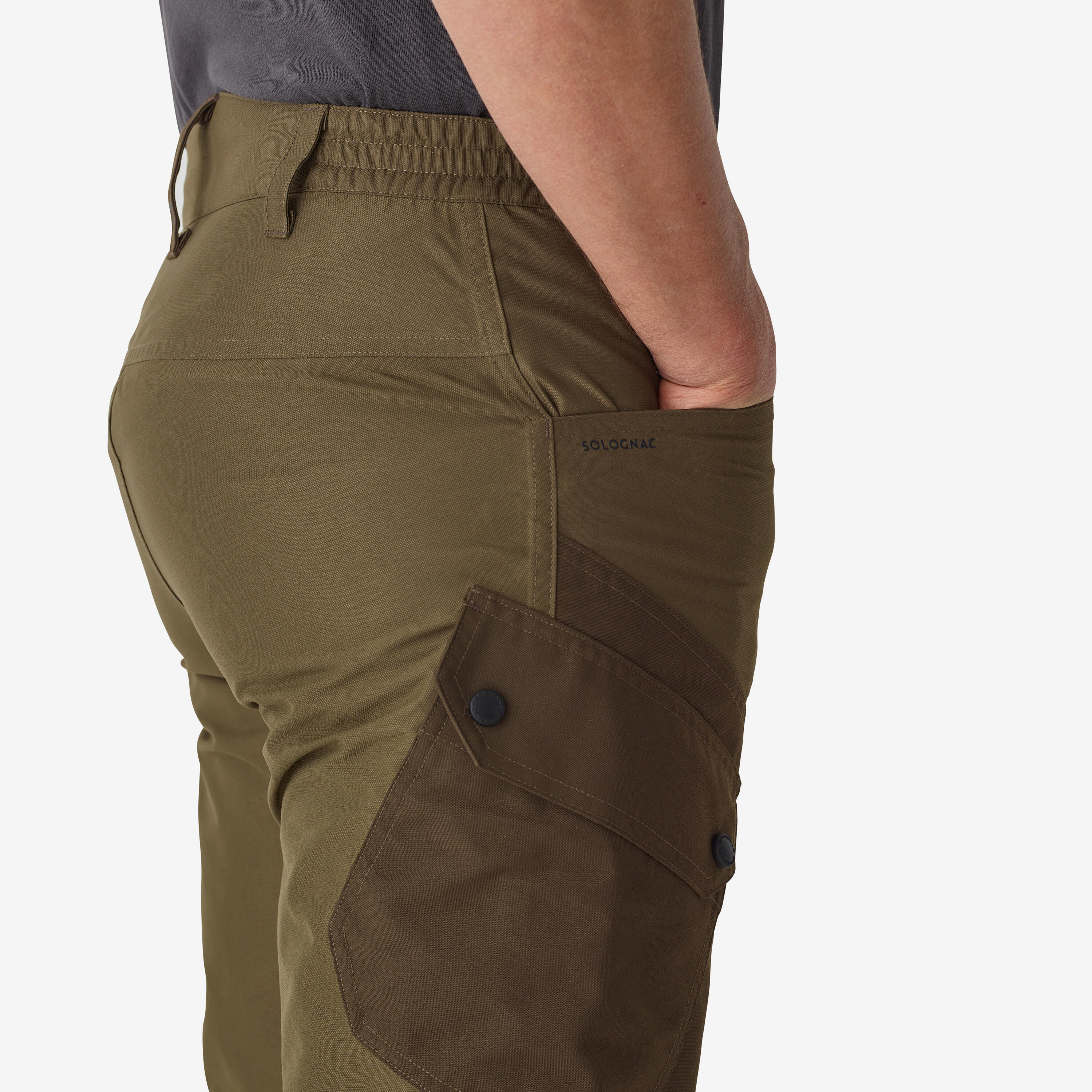HUNTING TROUSERS BOIS 520 WATERPROOF 7/8