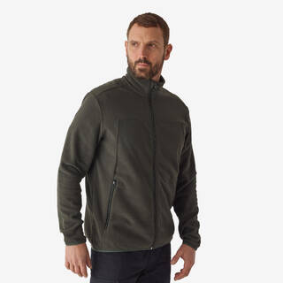Men Warm Essential Fleece Jacket Green