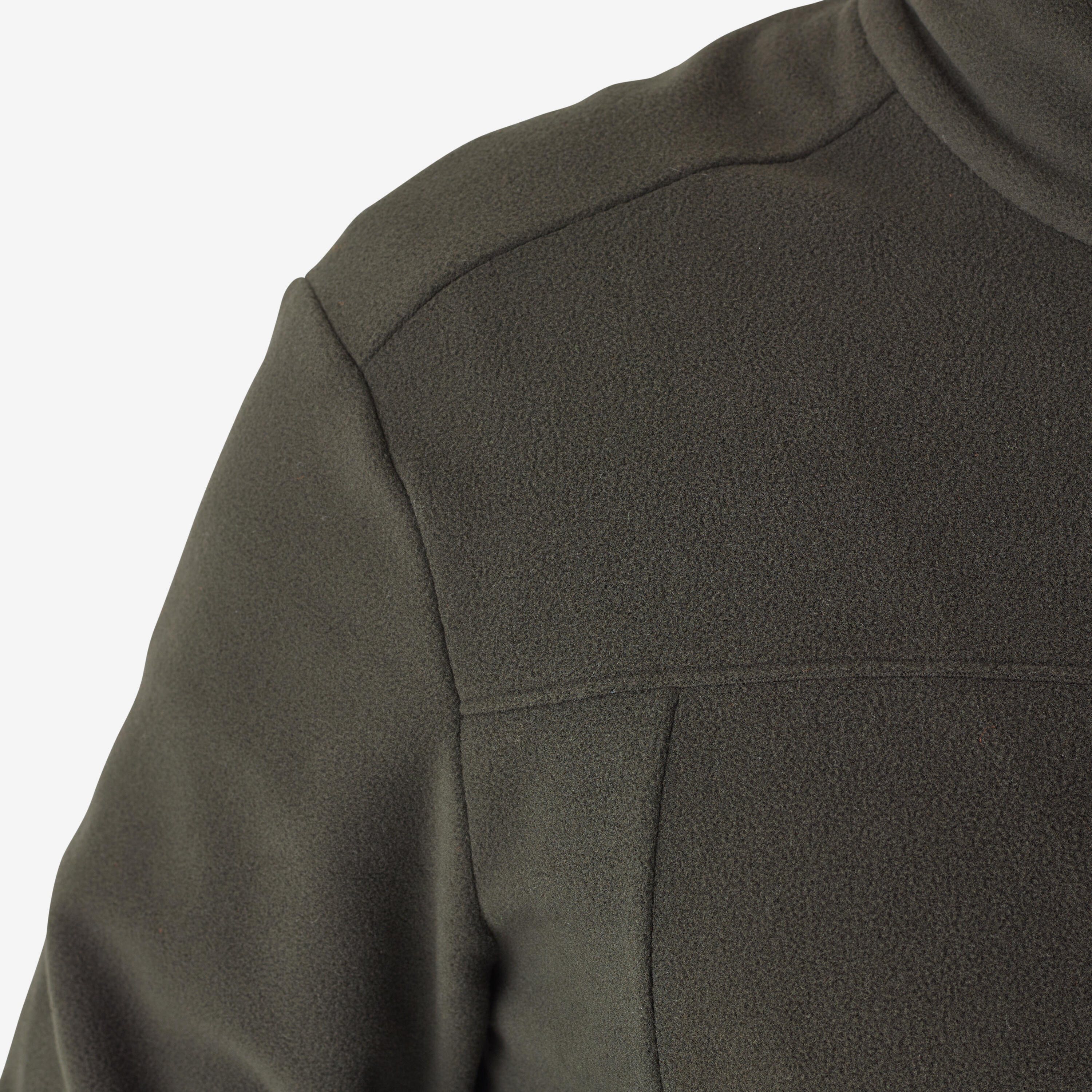 Polaire de chasse homme – 100 vert - SOLOGNAC