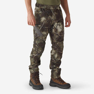 Pantalón De Caza Hombre Solognac 900 Silencioso Transpirable Camuflaje Treemetic