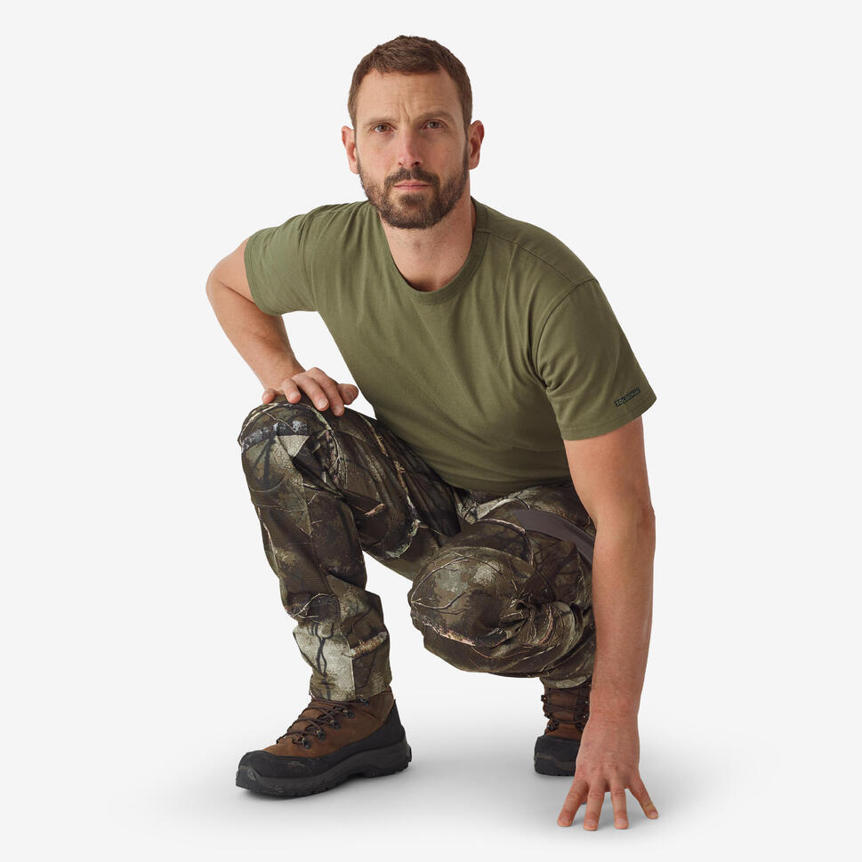 Spodnie myśliwskie Solognac Respi 900 camo treemetic