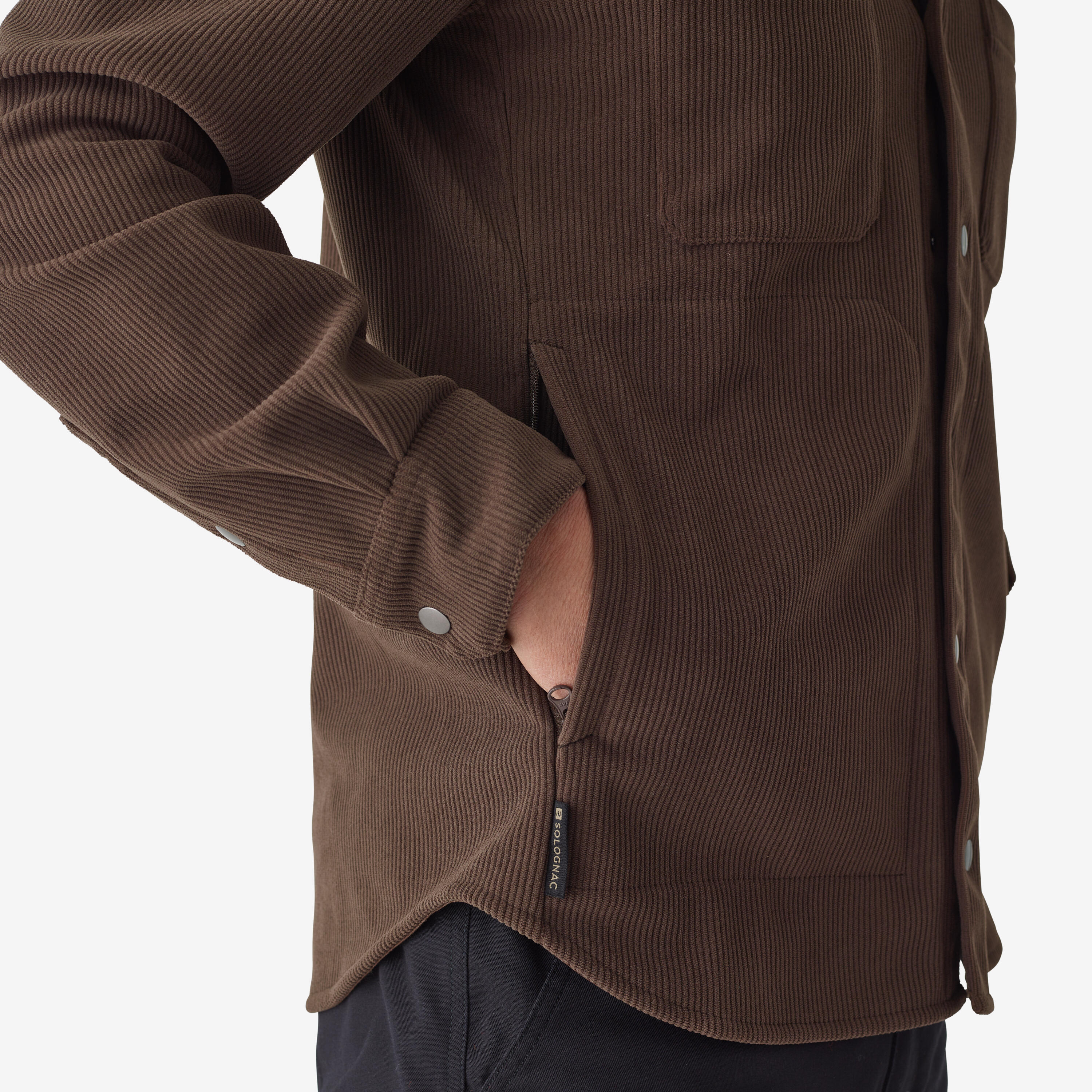 Men's Overshirt 500 - SOLOGNAC