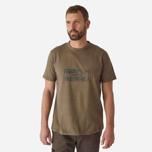 
      Bavlnené tričko 100 s krátkym rukávom a logom Wildlife
  