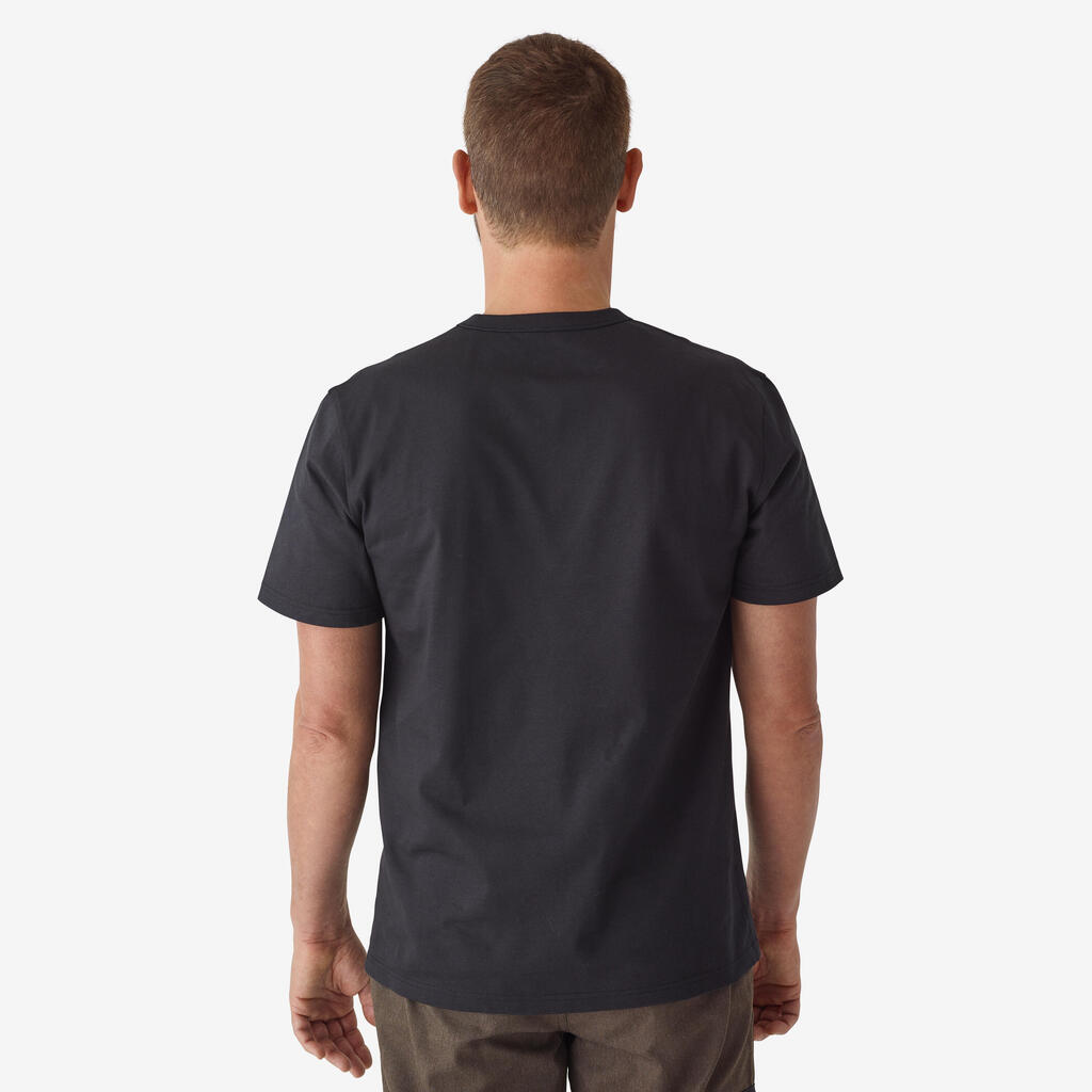 DURABLE T-SHIRT 500 BLACK WITH 