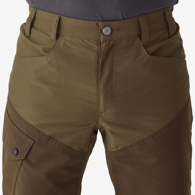 Pantalón De Caza Hombre Solognac 520 Bosque Impermeable Resistente