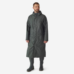 Manteau long chasse imperméable 500 vert
