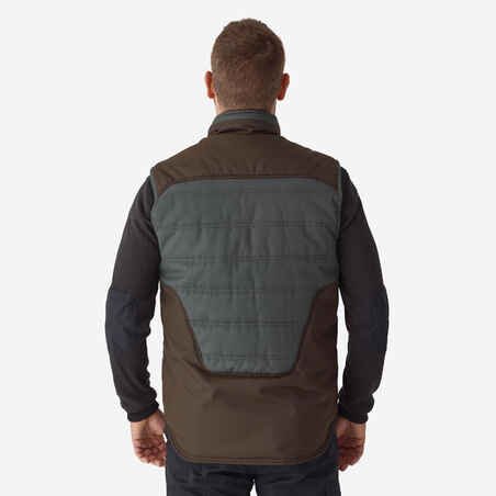 Hunting warm gilet 500 green.