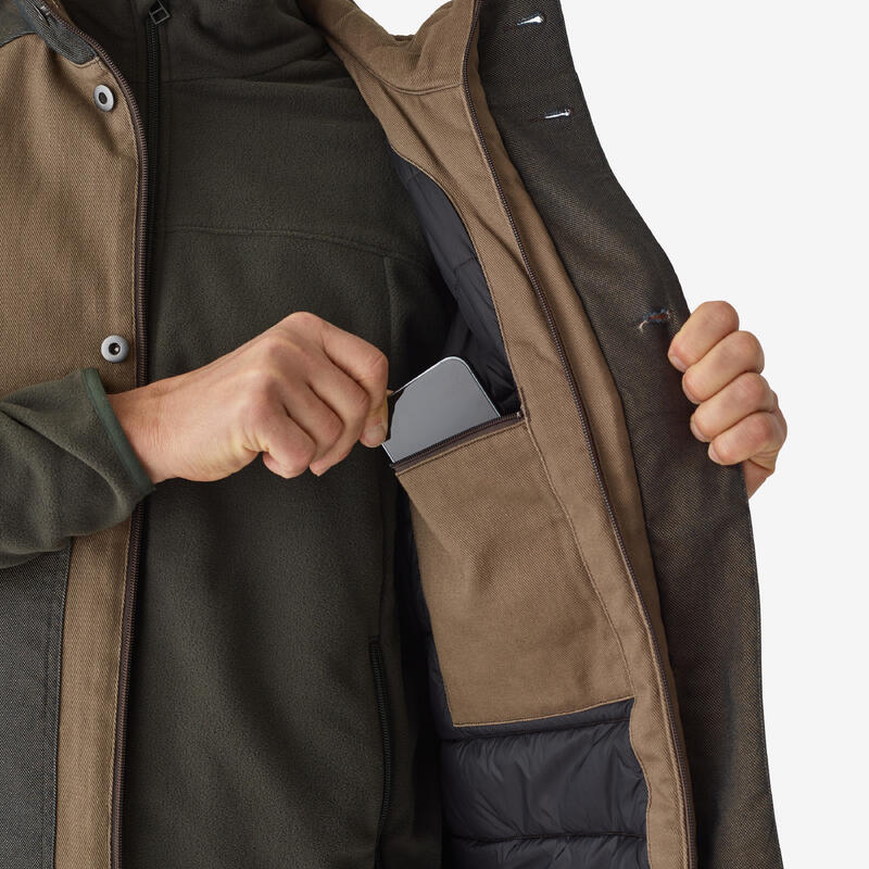Gilet chasse matelassé Philibert Club Interchasse marron - Achat vente