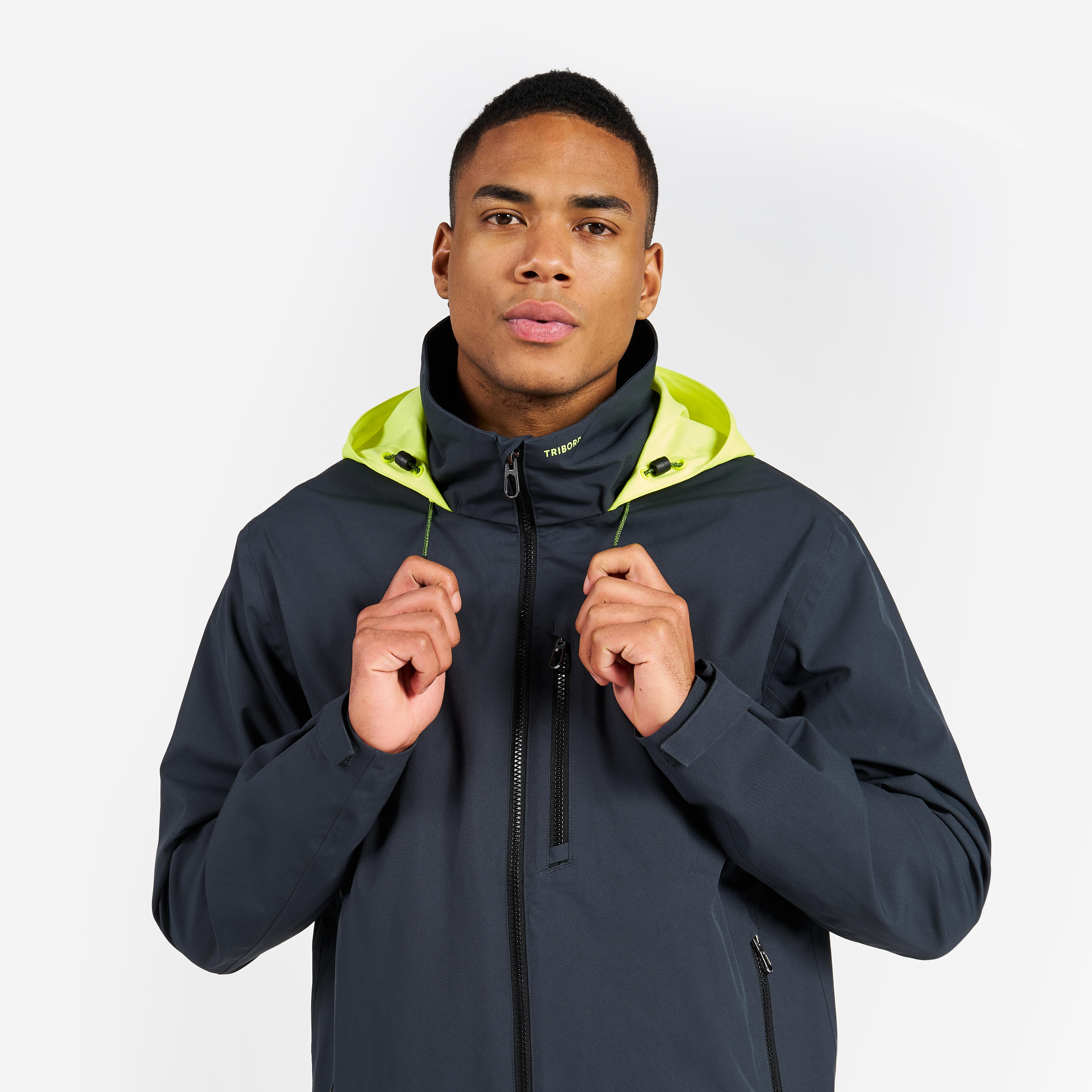 Men’s Waterproof and Windproof Sailing Jacket, 500  - DECATHLON