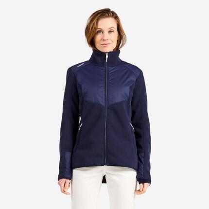 Polaire chaude de voile Femme - Sailing 500 Bleu navy