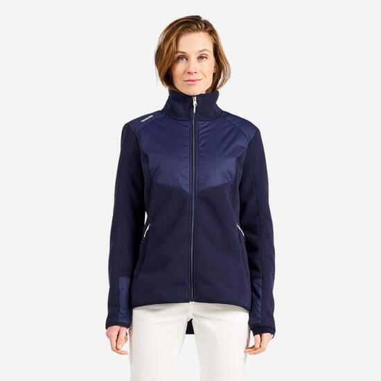 Polaire chaude de voile Femme - Sailing 500 Bleu navy