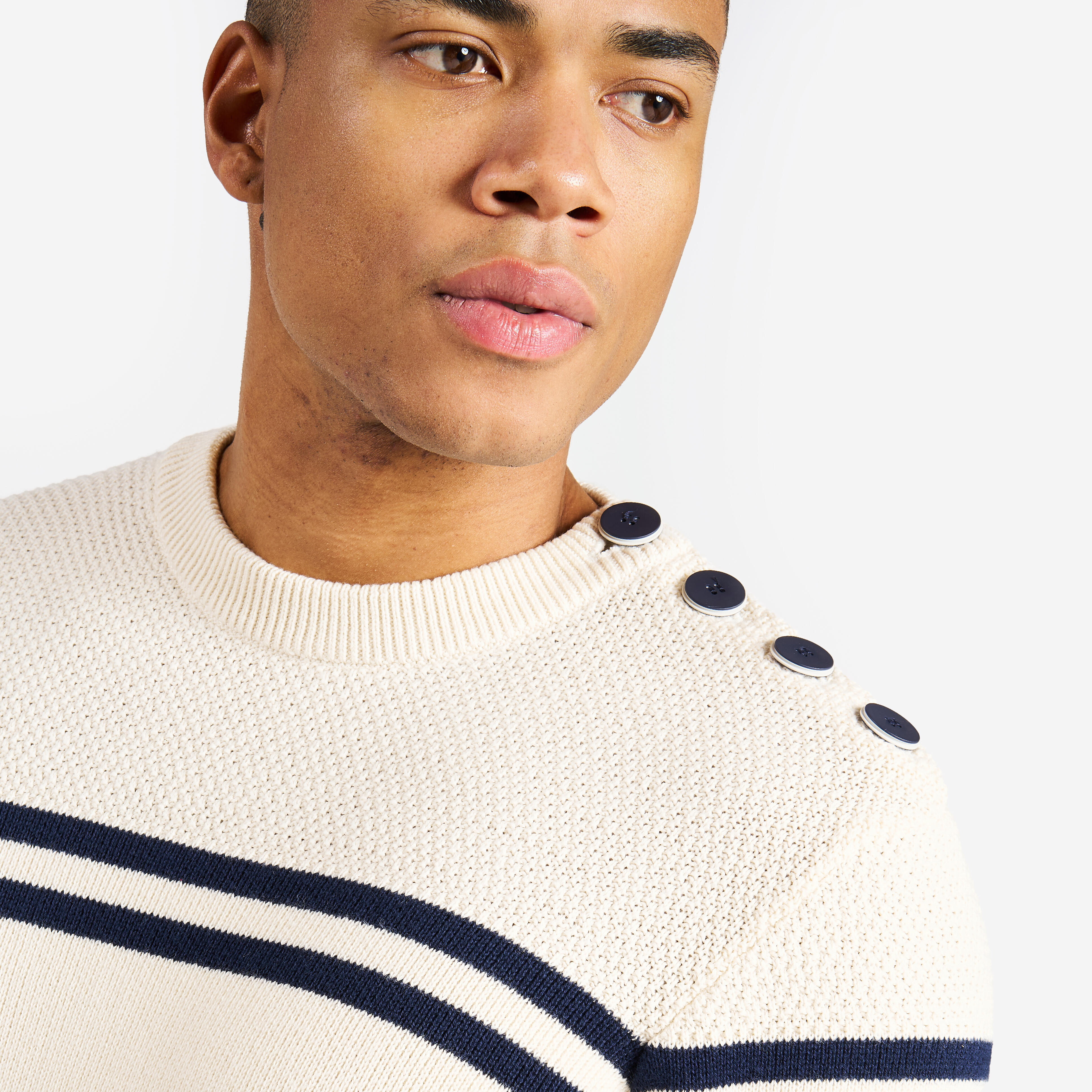 Pull marin rayé homme hotsell