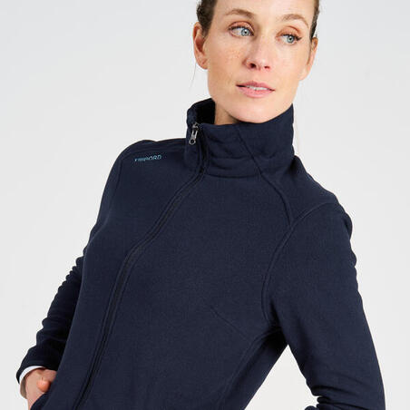 Polaire chaude de voile Sailing 100 Femme Bleu marine