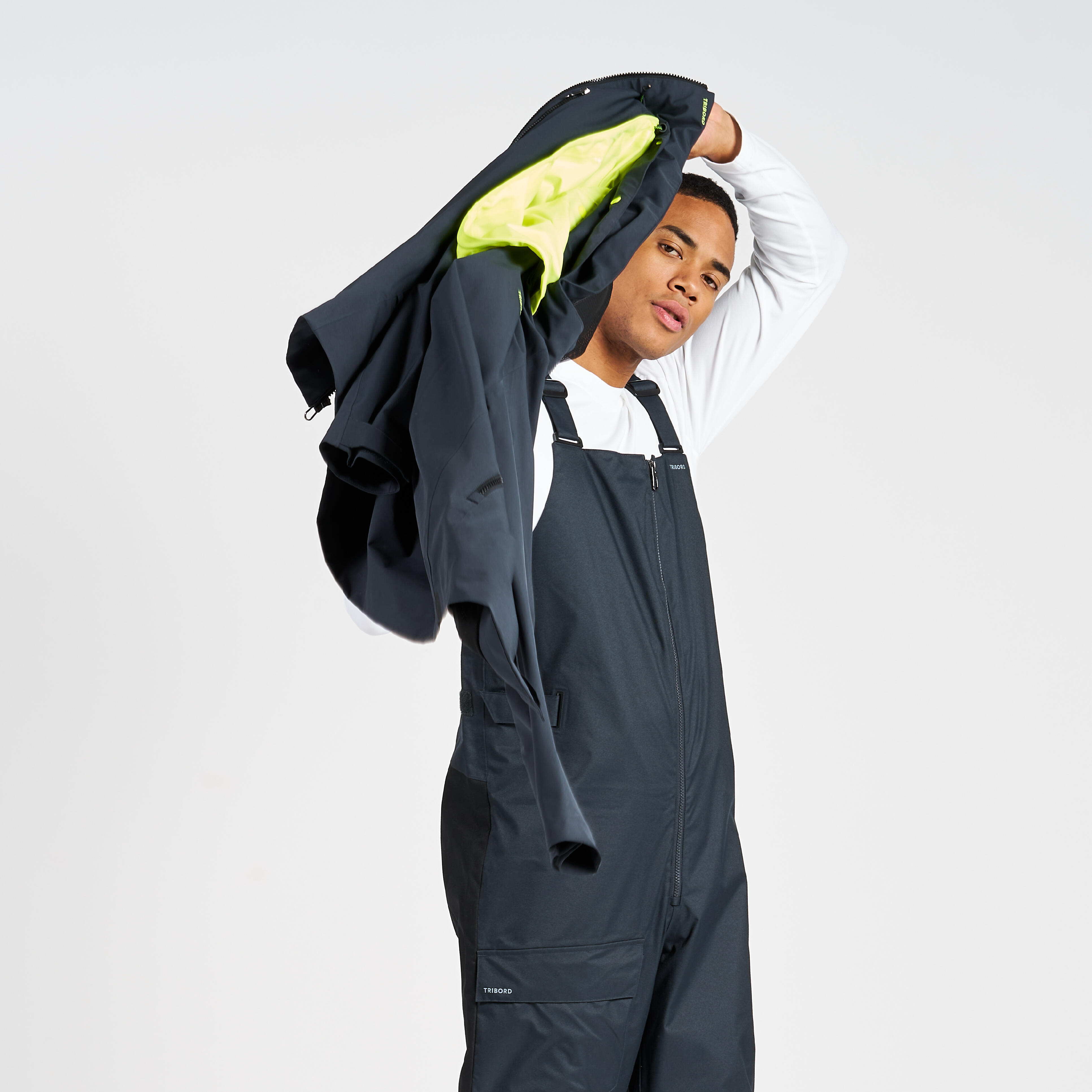 Men’s Waterproof and Windproof Sailing Jacket, 500  - DECATHLON