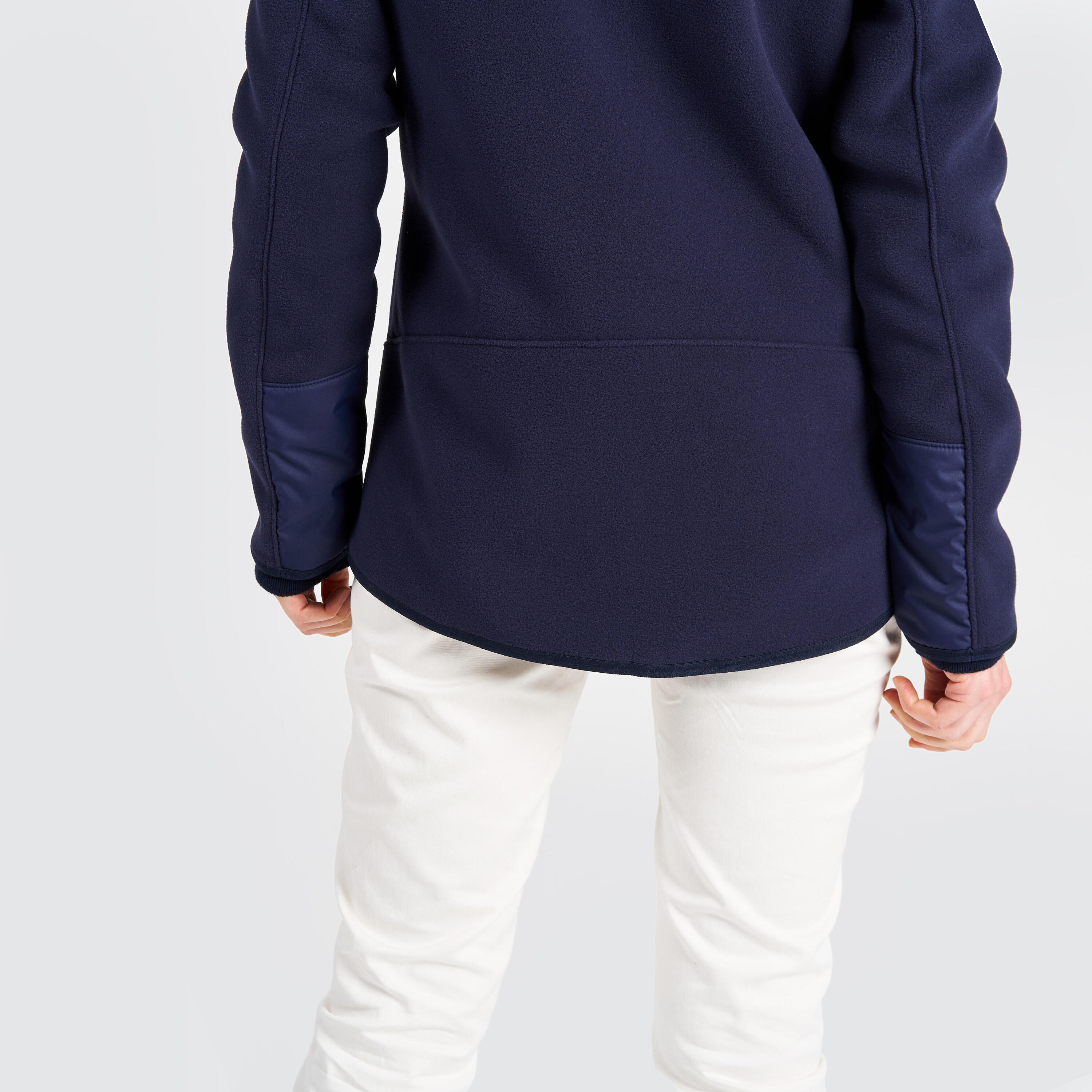 Women’s sailing warm fleece - Sailing 500 navy blue 11/11