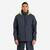Veste de voile imperméable coupe vent Homme - Sailing 500 gris capuche jaune