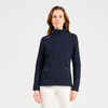 Fleecejacke Damen warm Segeln - Sailing 100 marineblau