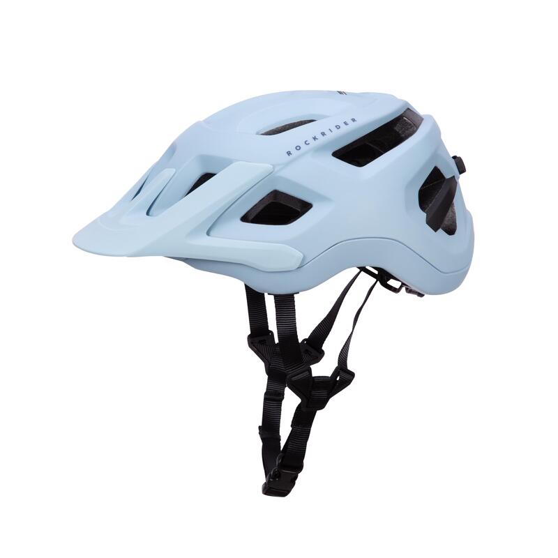 MTB-HELM VOOR VOLWASSENEN EXPL 500 PASTELBLAUW