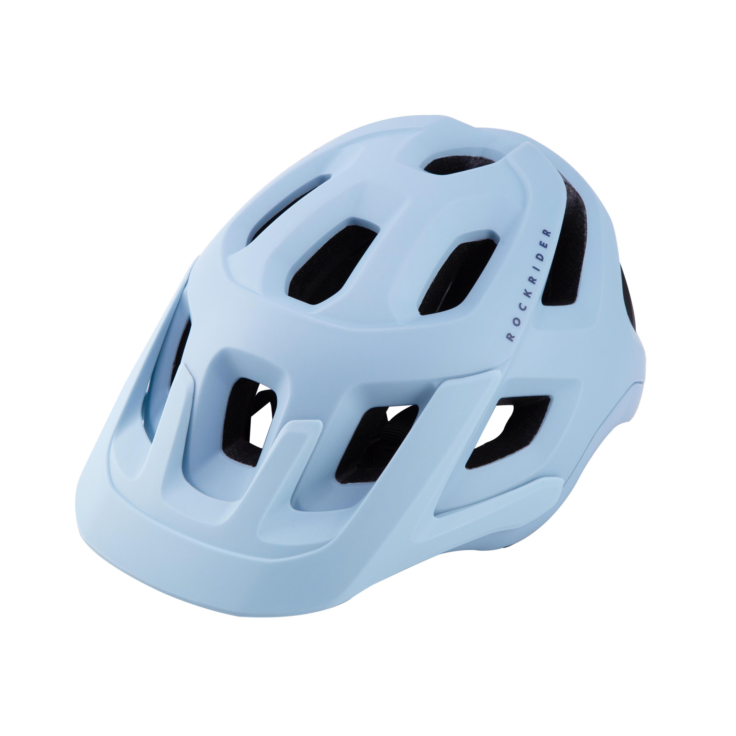 Adult Mountain Bike Helmet EXPL 500 - Pastel Blue 10/36