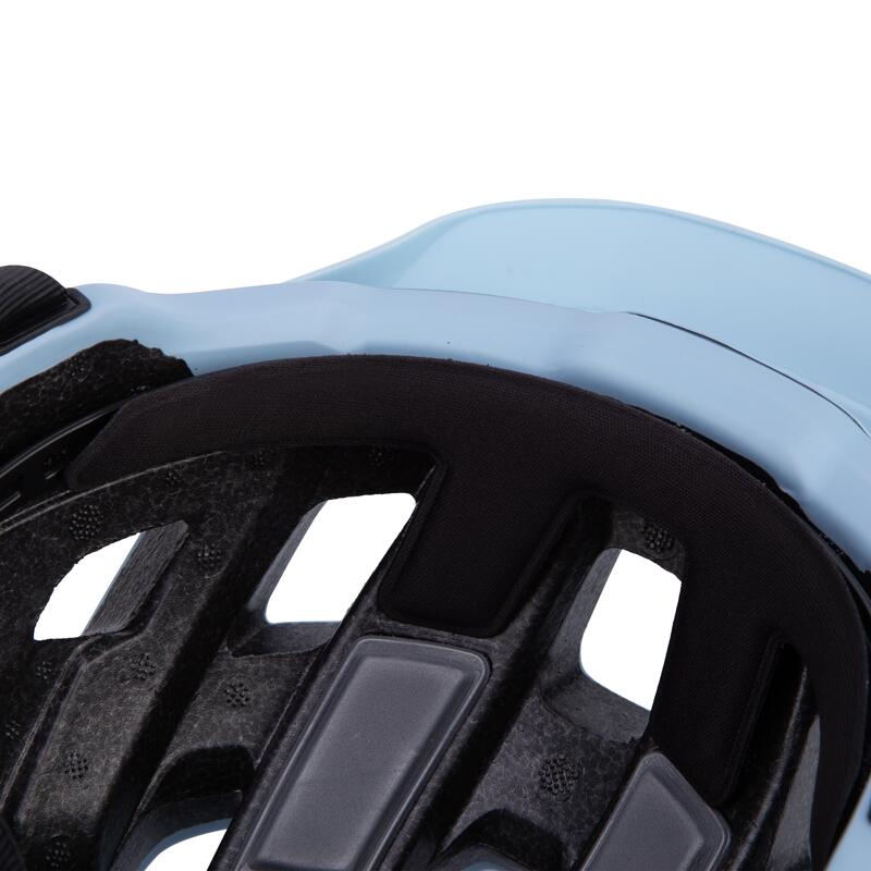成人登山車安全帽 EXPL 500－粉藍色