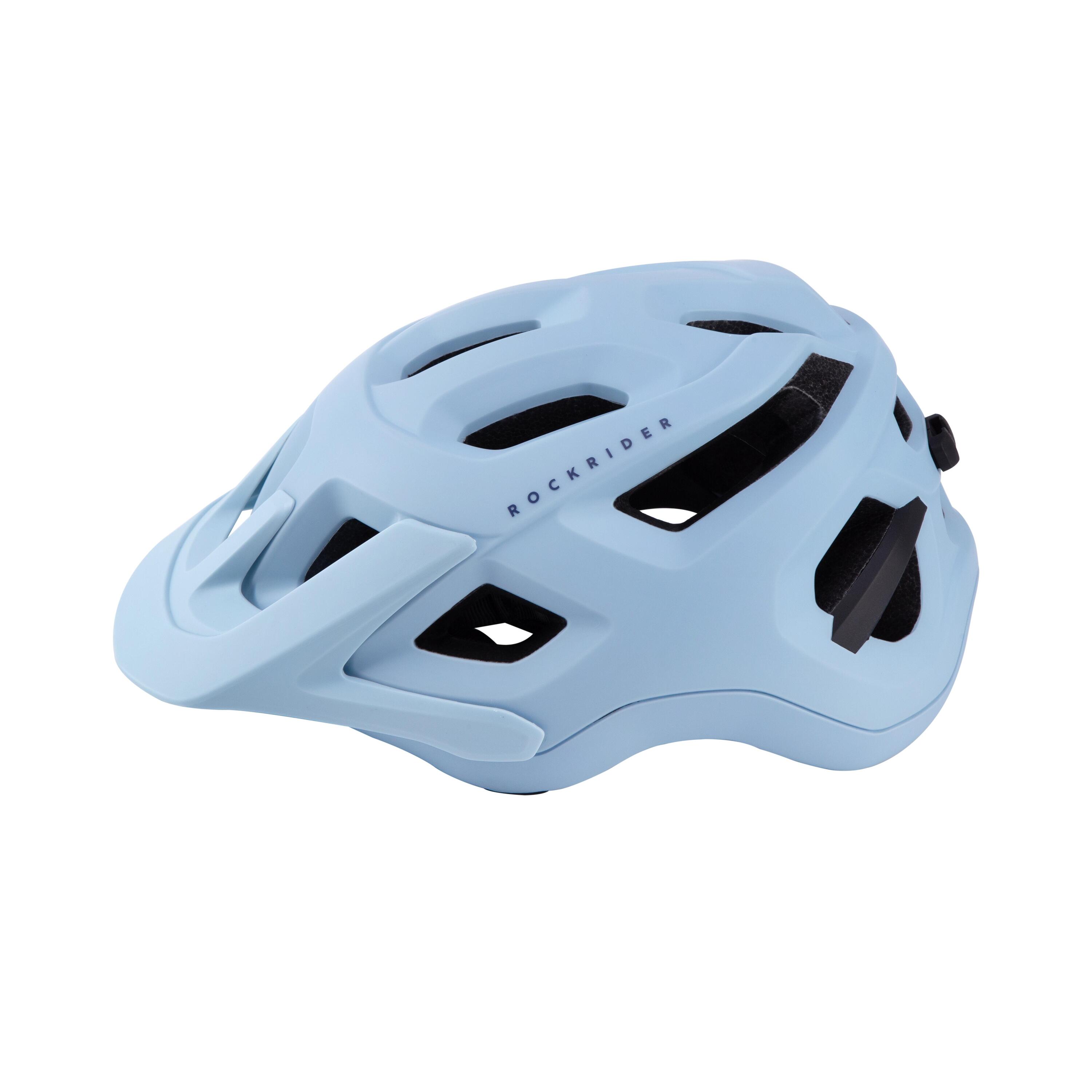 Adult Mountain Bike Helmet EXPL 500 - Pastel Blue 20/36