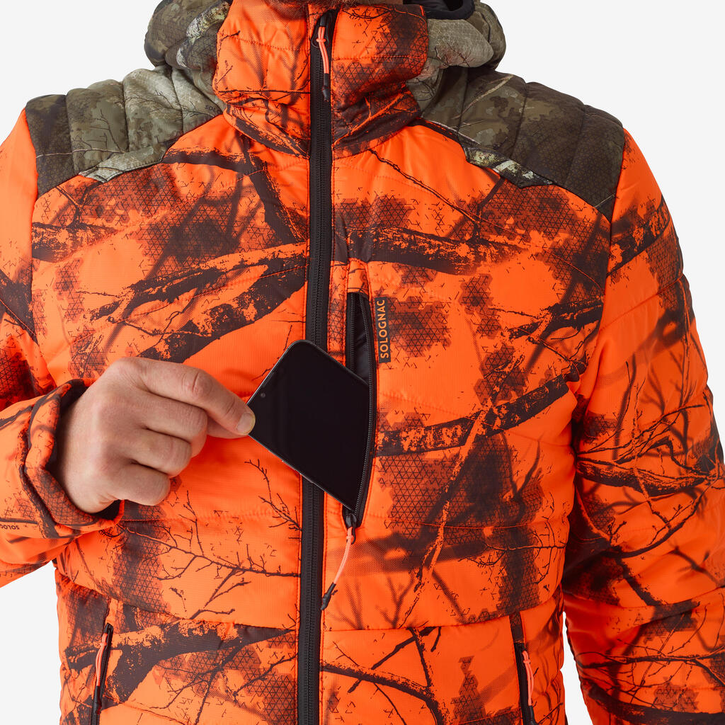 Neon jakna za lov TREEMETIC 900