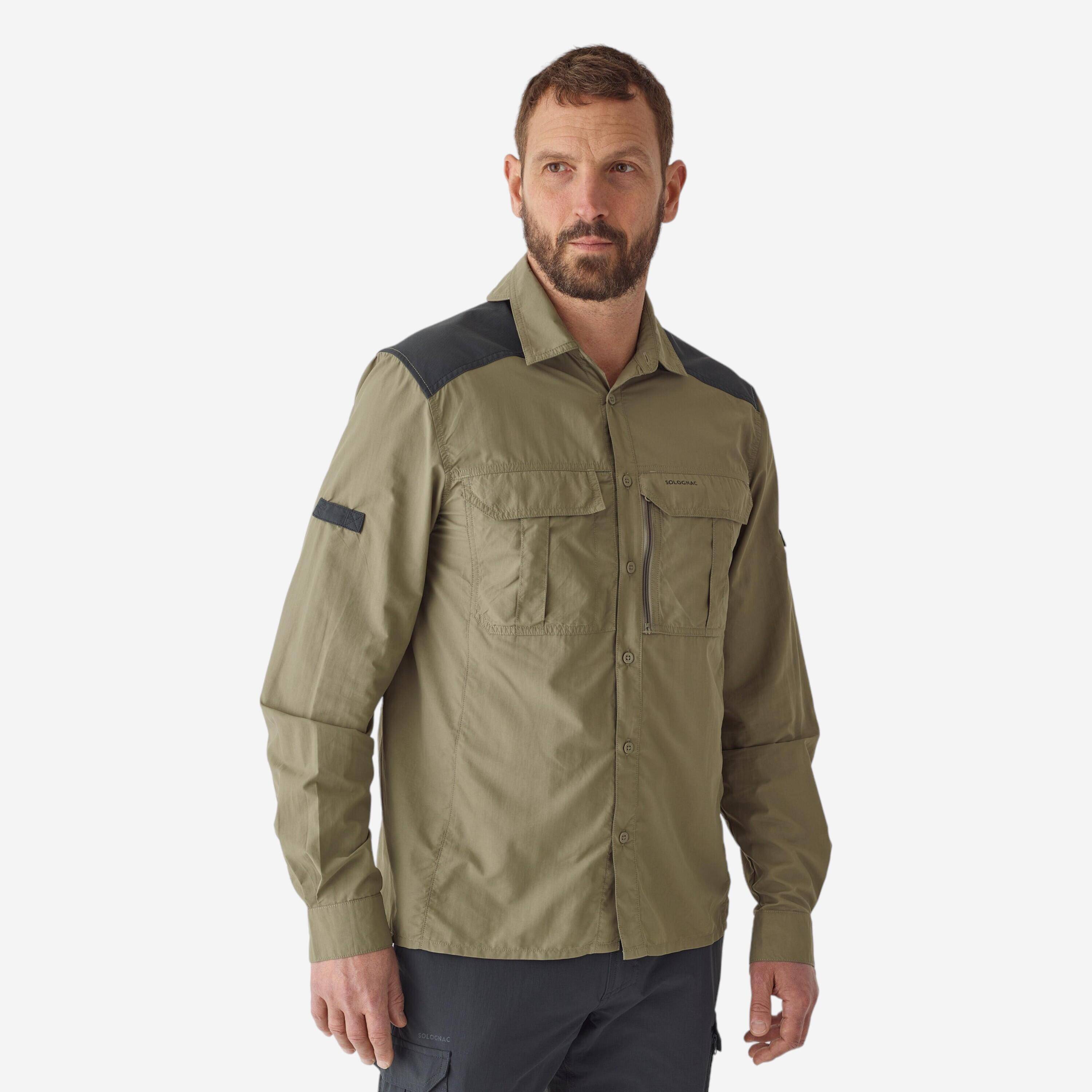 Lightweight Breathable Long Sleeved Shirt 520 -Green -  1
