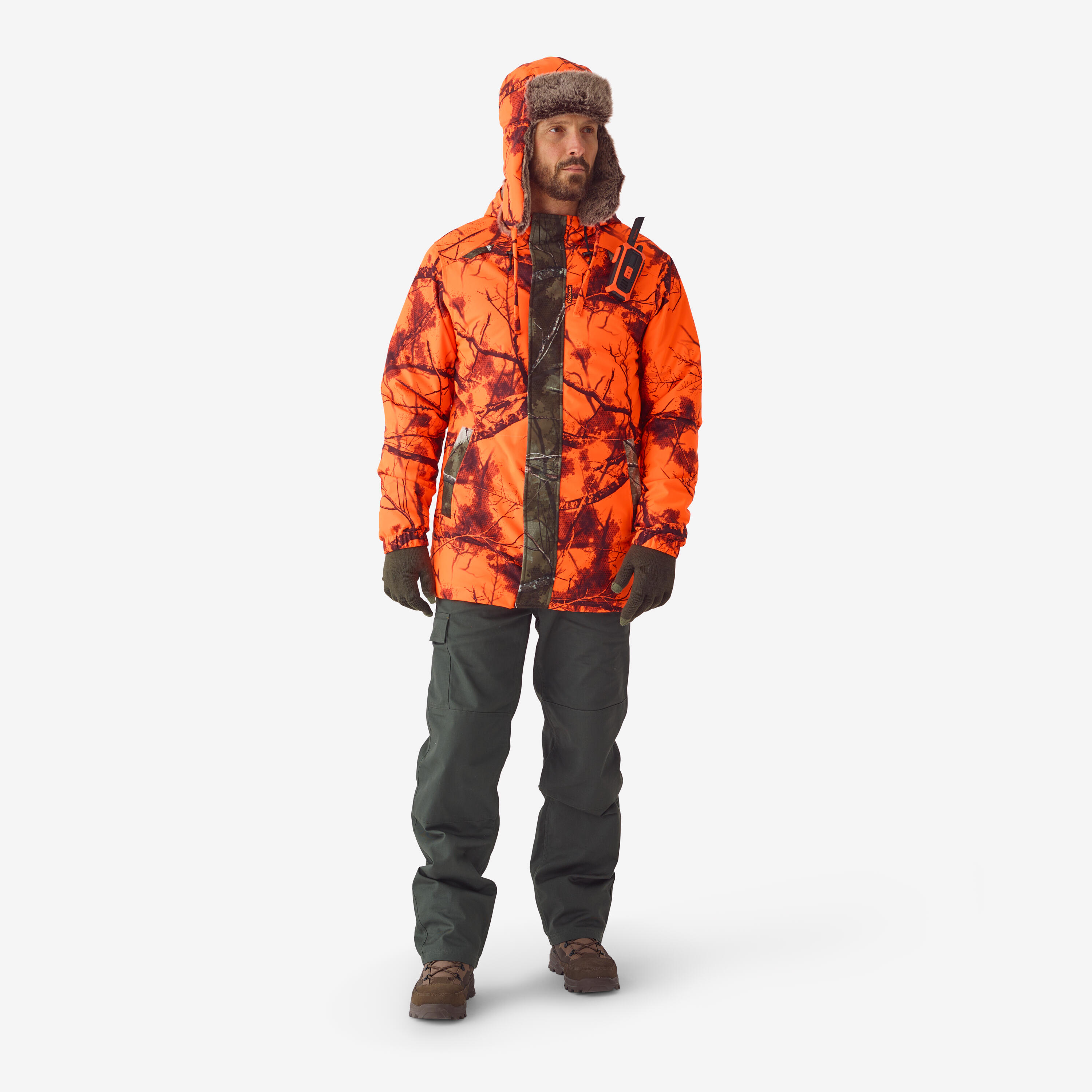 Veste de chasse impermeable et chaude sale