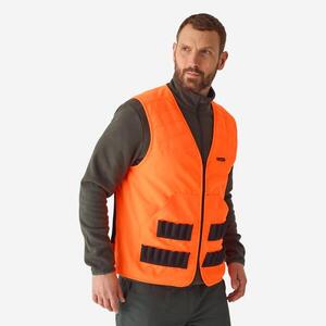 Chaleco Caza Solognac 100 Hombre Naranja Fluo EPI