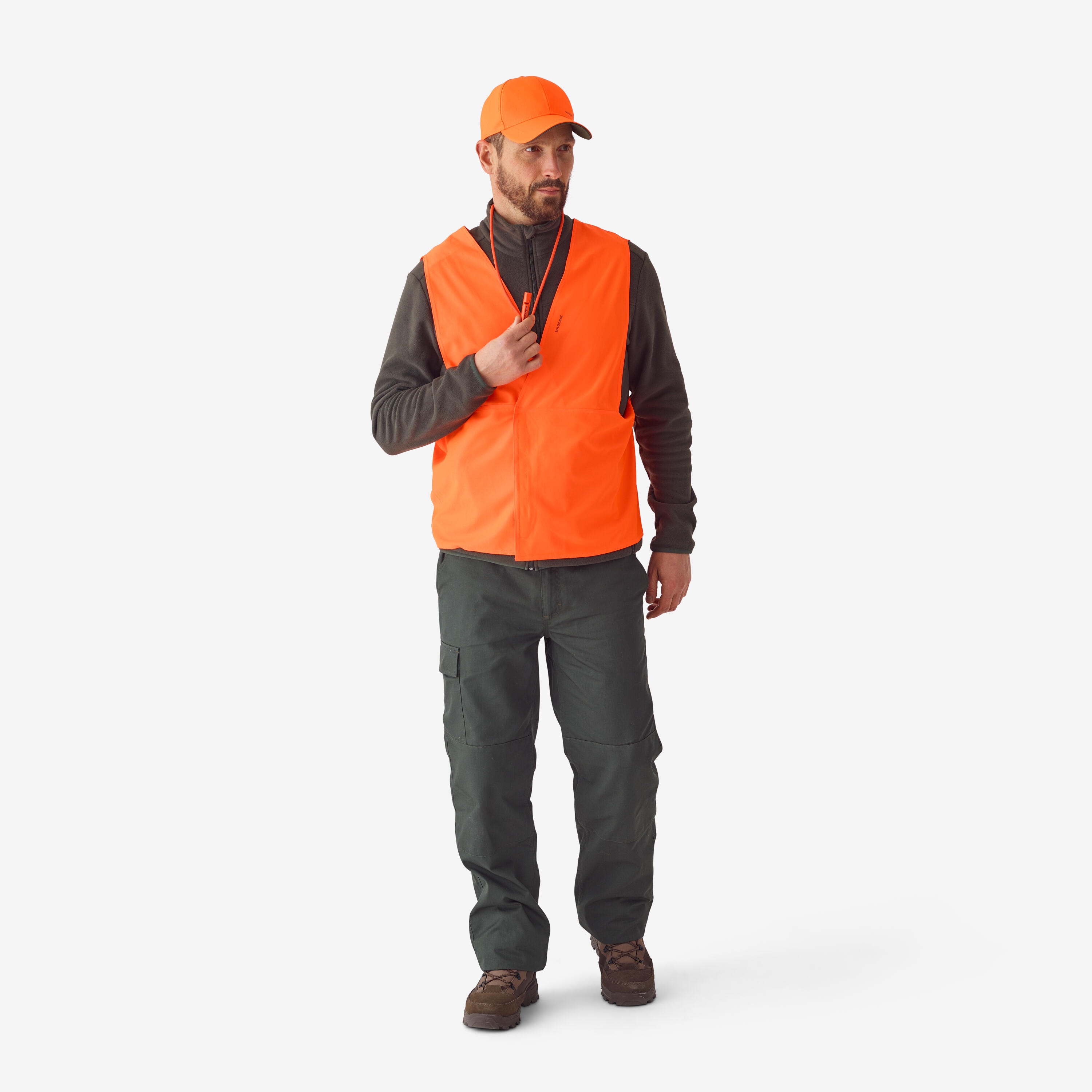 Warnweste 100 neonorange  2/3