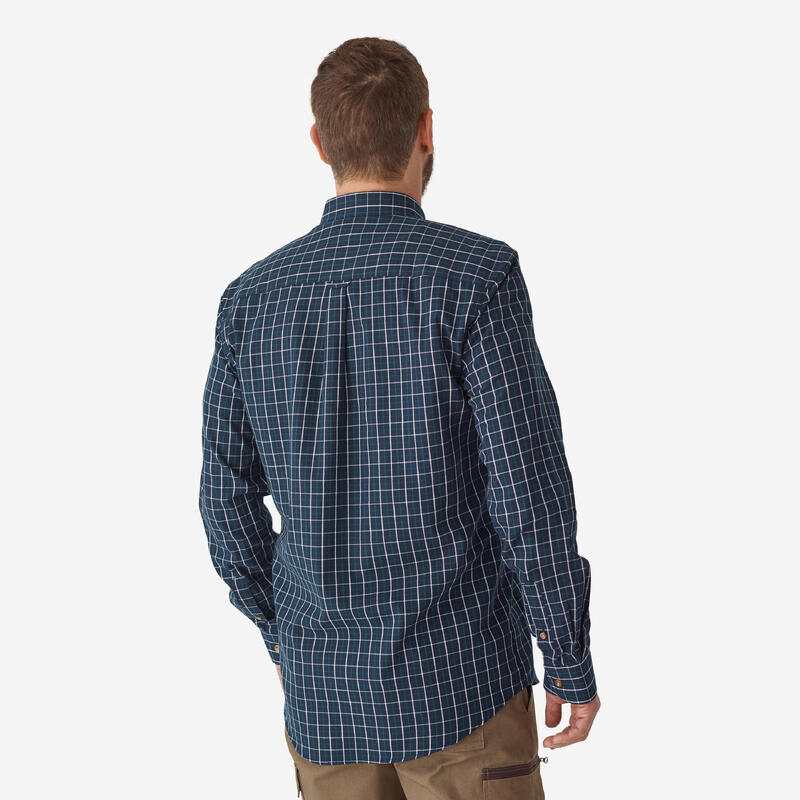 Chemise pour homme à carreaux Verney Carron, bleu