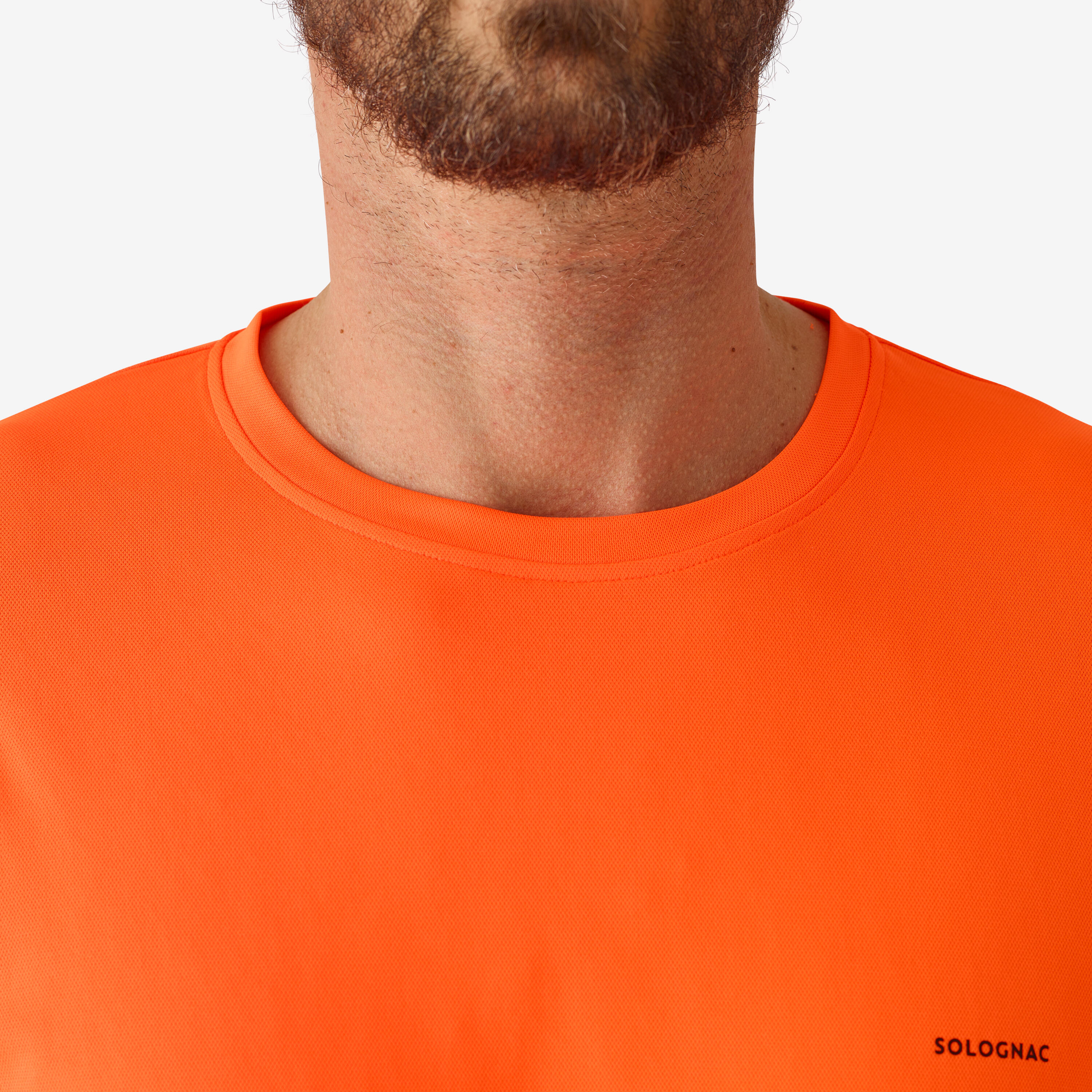 Ademend shirt 300 fluo-oranje 3/3